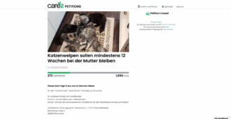 Warum Tierschutzarbeit frustrierend ist